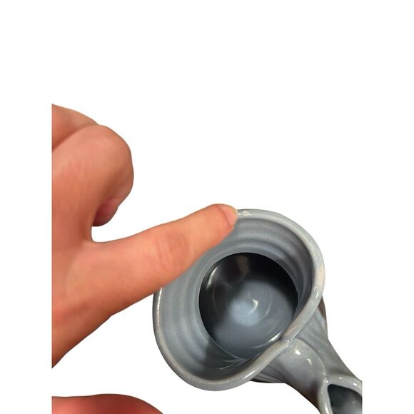 3 Studio Art Pottery Handmade Pinch Artist Signed Creamer Ceramic 3" x 3" Rustic - Picture 11 of 11